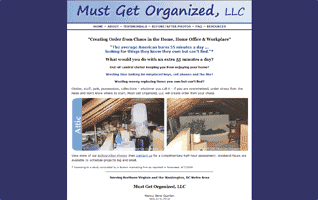 Must Get Organized New Website