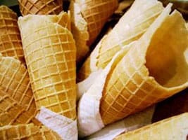 Ice cream cones Ice cream cones