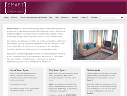 Customized WordPress Theme for SmartSpace Organizing