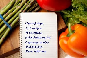 organizing food organizing food