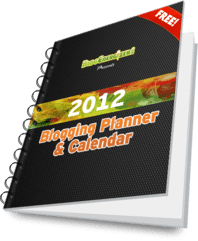 2012 Blogging Planner & Calendar