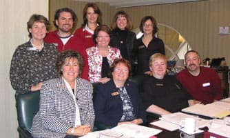 Janet Barclay with the POC National Board, 2005 Janet Barclay with the POC National Board, 2005