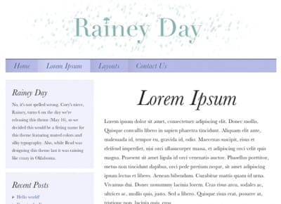 Rainey Day