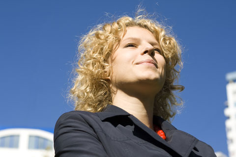 confident business woman confident business woman