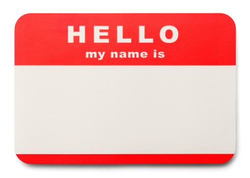 Hello, my name is ___