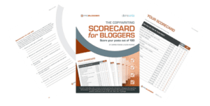 Problogger's Scorecard for Bloggers