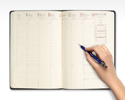Quo Vadis Minister Prestige Weekly Planner