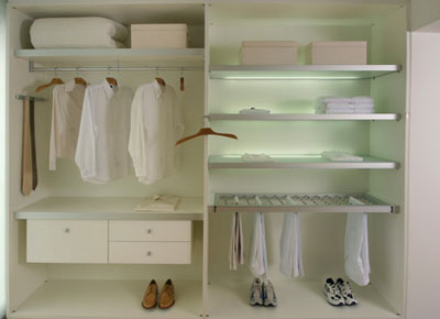organized closet