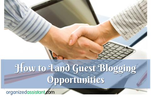 How to land guest blogging opportunities