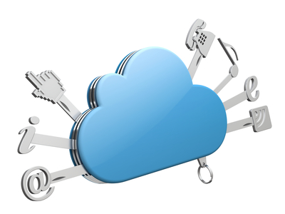 Cloud computing concept with &quot;swiss cloud&quot;