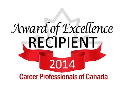 Award of Excellence – Outstanding Canadian Online Profile Developer