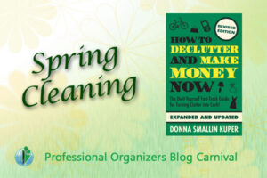 Spring Cleaning – Professional Organizers Blog Carnival