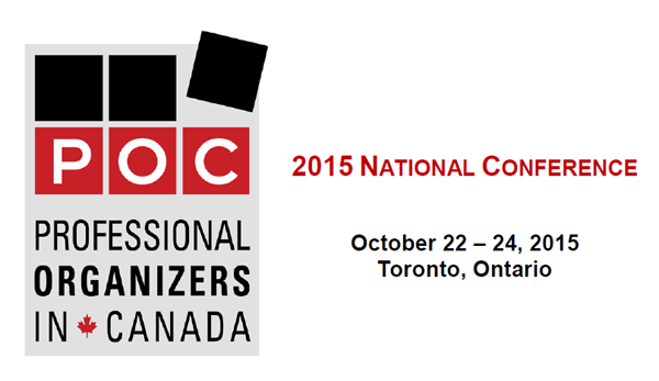 Professional Organizers in Canada Conference 2015