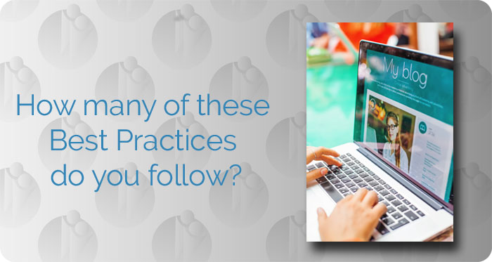 How many of these blog photo Best Practices do you follow?