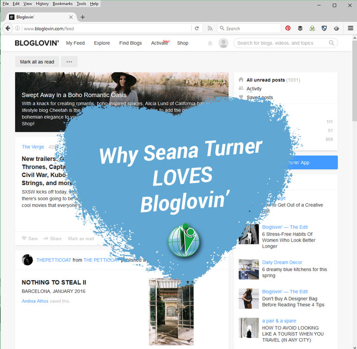 Why Seana Turner loves Bloglovin'