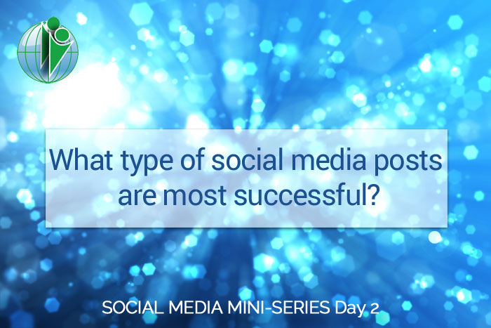 What type of social media posts are most successful?