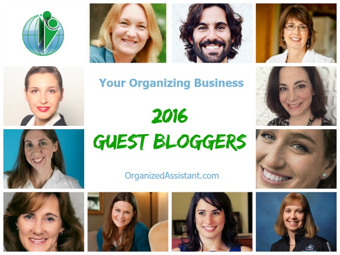 2016 guest bloggers - Your Organizing Business