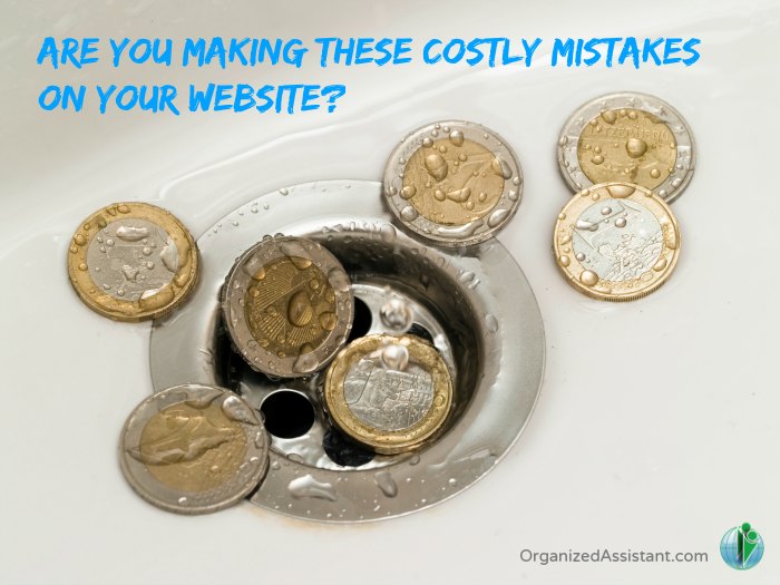 Are you making these costly website mistakes?