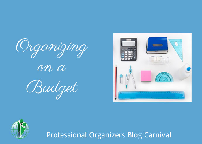 Organizing on a Budget – Professional Organizers Blog Carnival