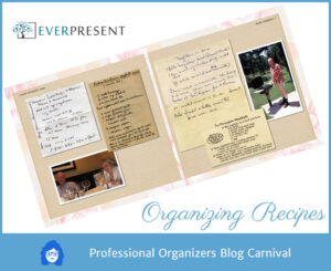Organizing Recipes – Professional Organizers Blog Carnival