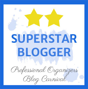 Superstar Blogger - Professional Organizers Blog Carnival