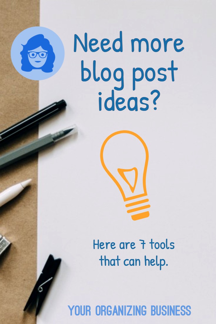 Blog post ideas 
