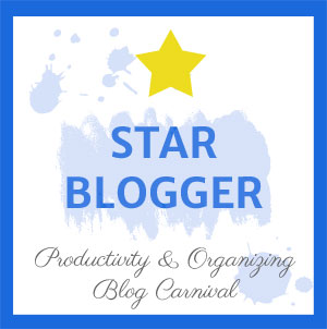 Megastar Blogger Productivity & Organizing Blog Carnival Star Blogger