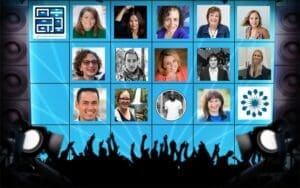 A collage showing the faces of people who contributed guest posts or participated in interviews during 2024