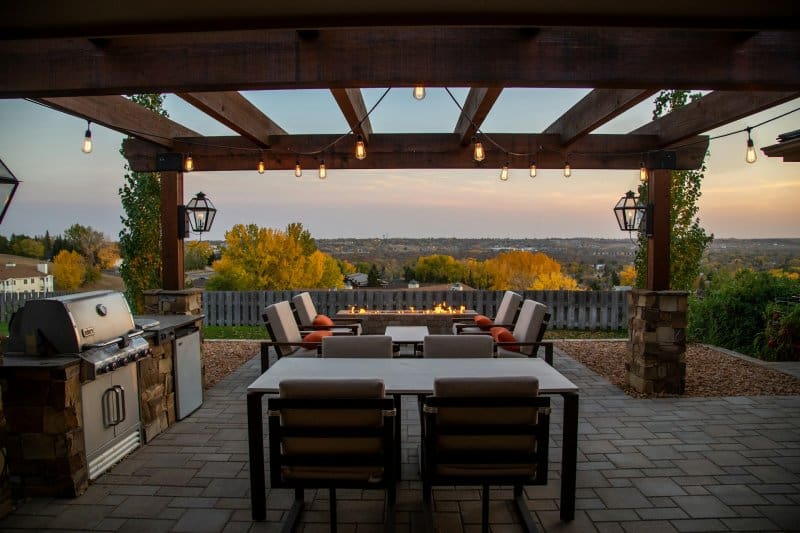 organized patio organized patio